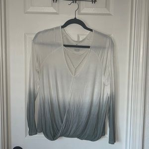 Long sleeve lightly worn top from American eagle. You can dress it up or down.